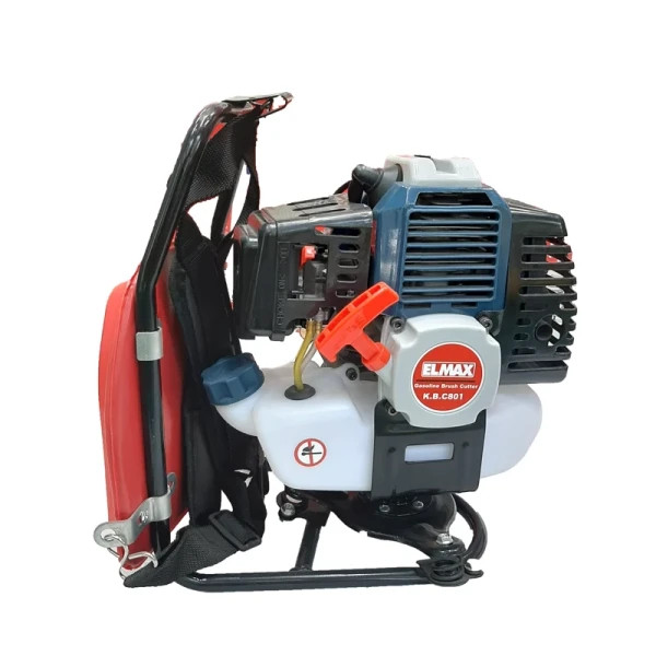 علف زن کوله ای بنزینی المکس مدل 801 (ELMAX KBC 801)+دسته و متعلقات