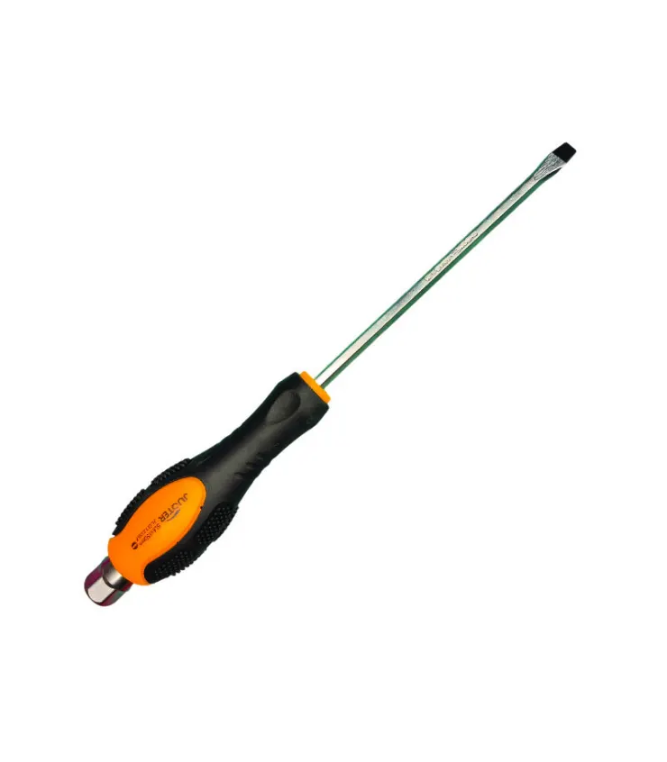 پیچ گوشتی دوسو تخت سایز 150*6 ضربه و بکس خور حرفه ای جاستر JUSTER مدل JLD12007